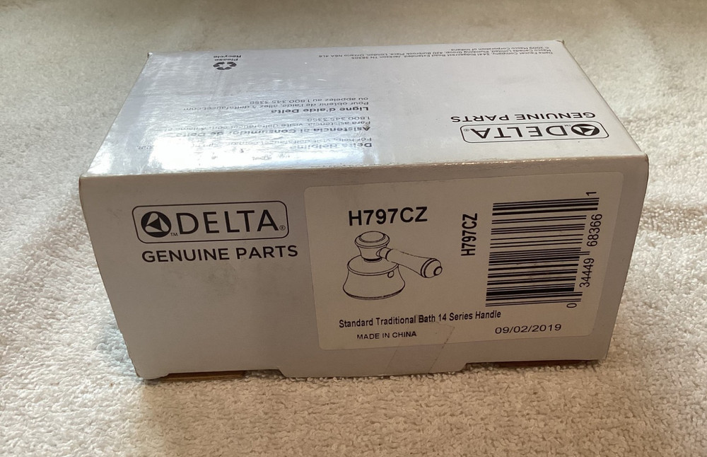 Delta Champagne Bronze Shower Handle – Replacement Part-H797CZ