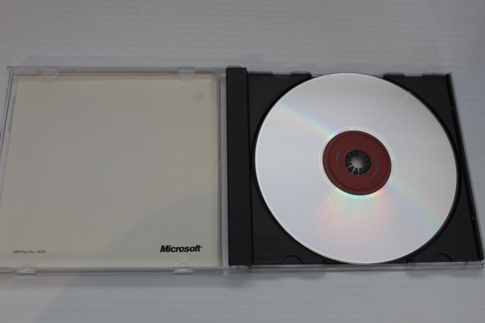 Microsoft Encarta 1994 Multimedia Encyclopedia Software CD-ROM Vintage PC