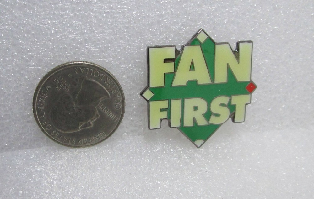 Fan First Baseball Diamond Pin