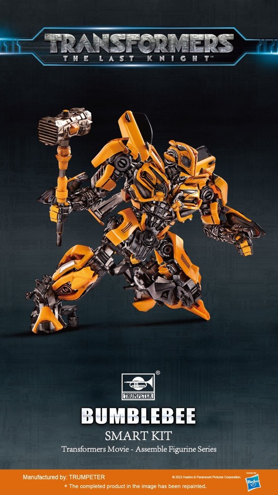 Transformers Bumblebee Camaro Figure Model Kit Pre Painted Model Kit