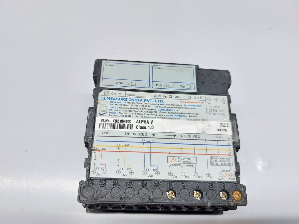 Elmeasure Alpha V Volt Meter