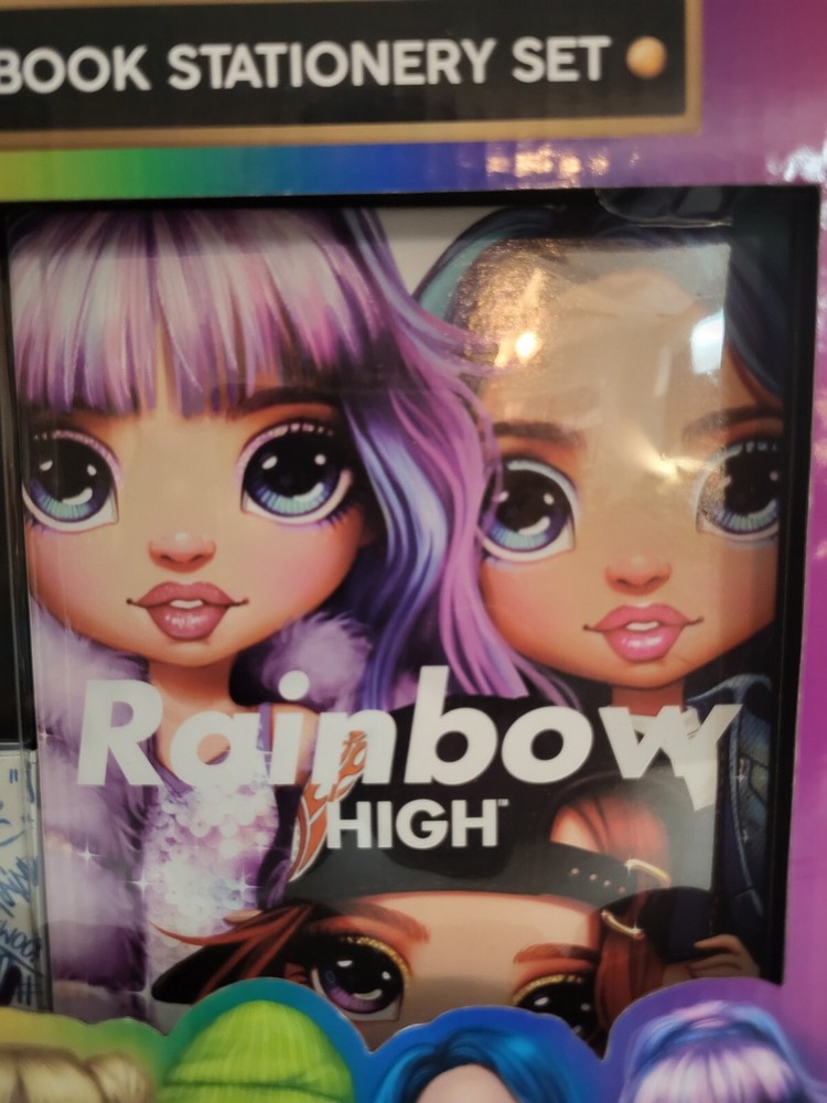 Rainbow High Notebook Stationary Set New In Package