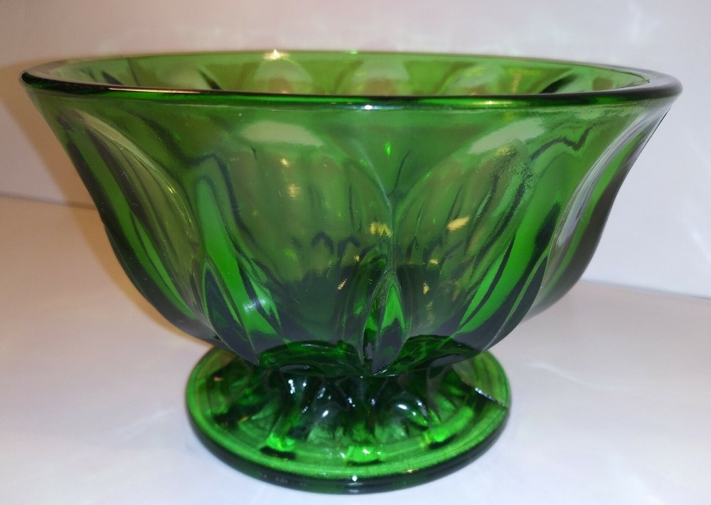 Emerald Green Glass Bowl / Dish