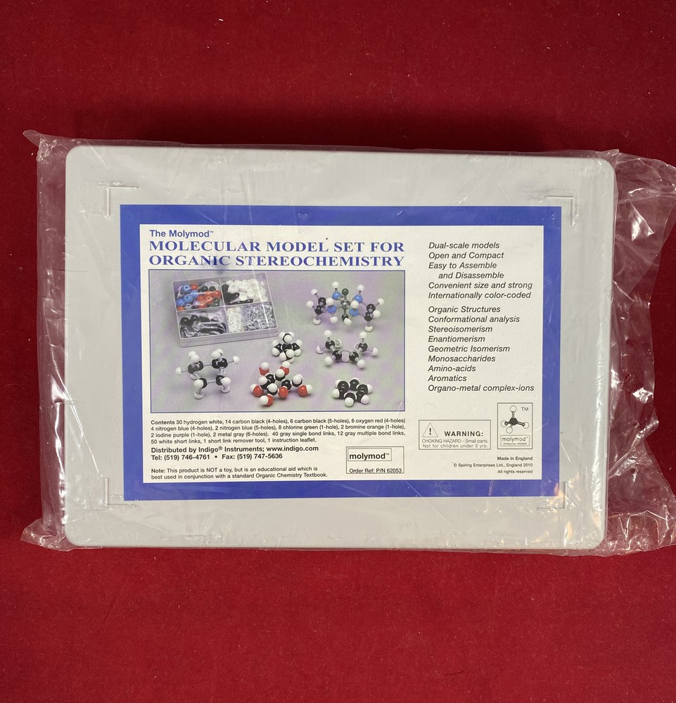 Molecular Model Student Set  for Organic Stereochemistry #62053 The Molymod