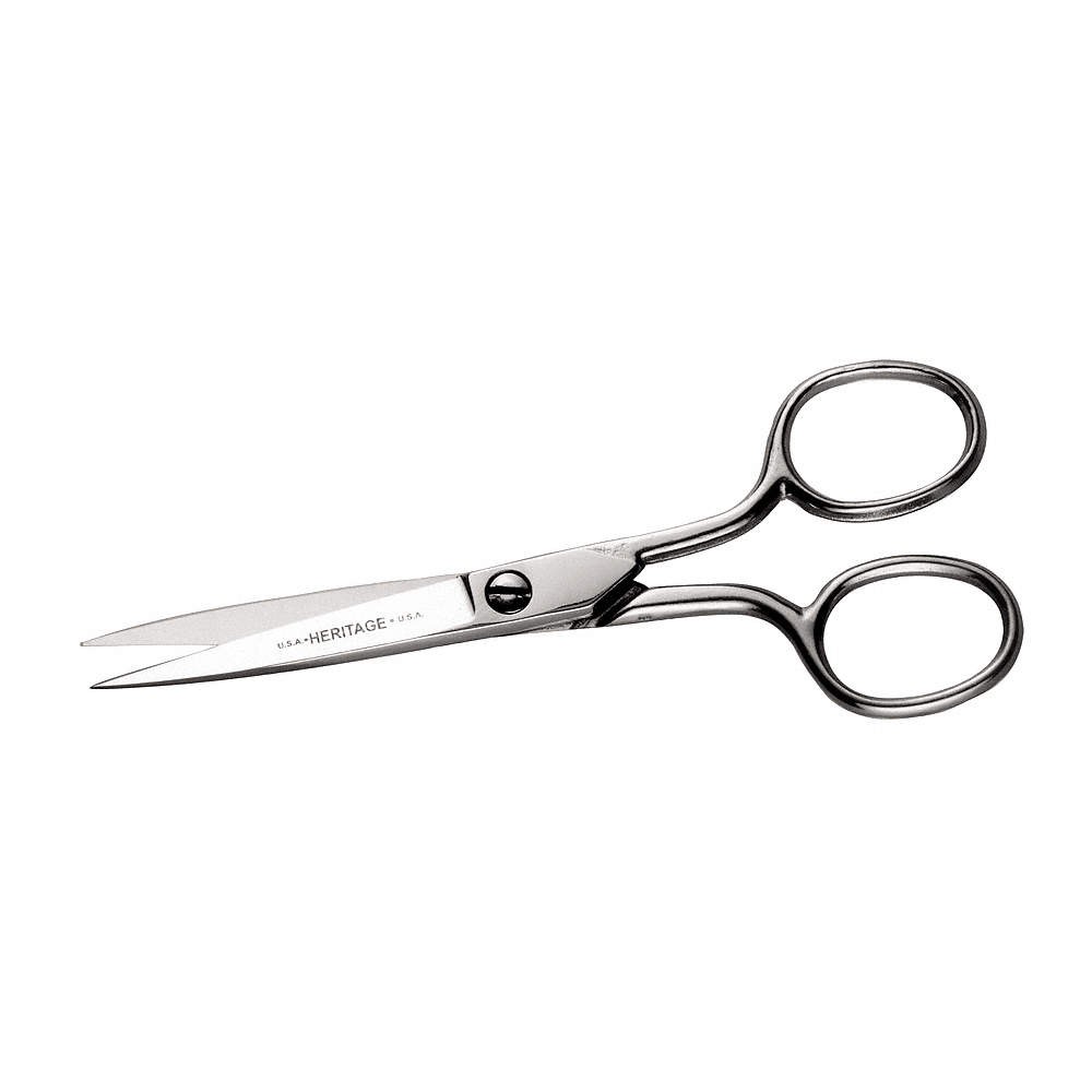 KLEIN TOOLS G404LR Multipurpose,Scissors,Straight,4 In. L 4VAR8