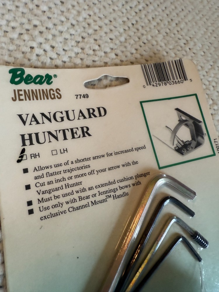 Bear Jennings Vanguard Hunter Overdraw Rest