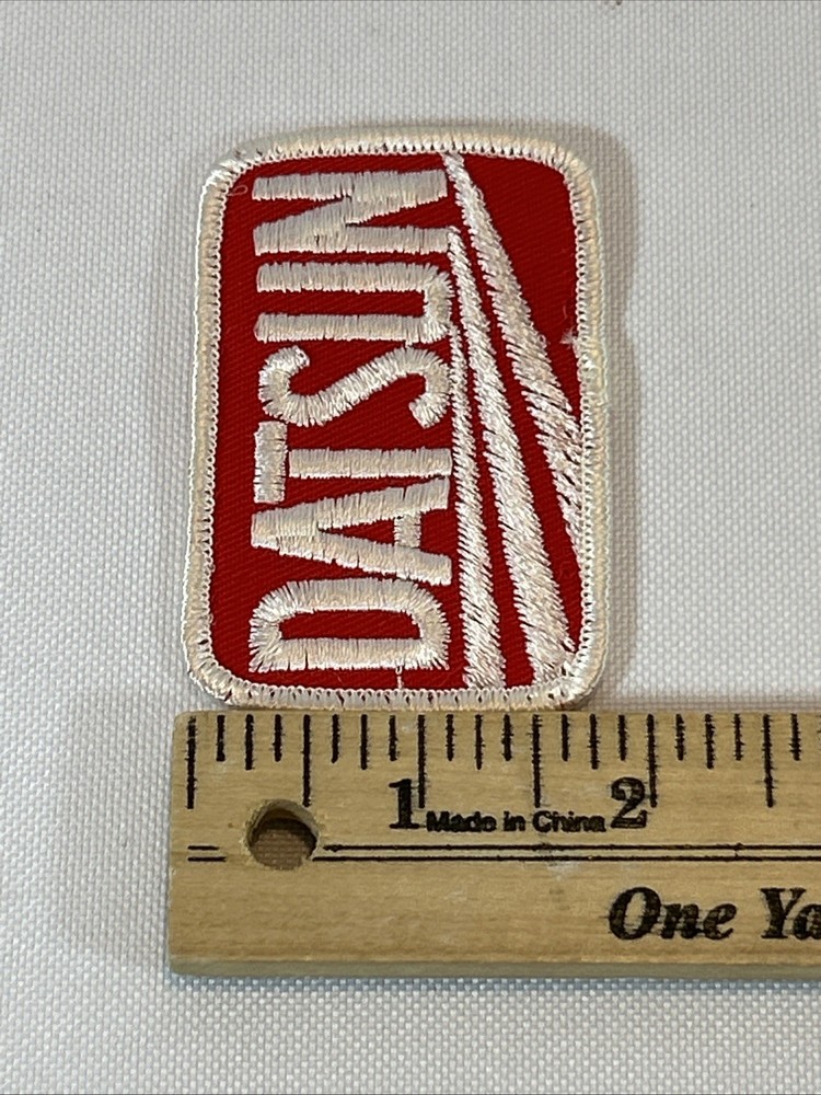 Vintage Trucker Snapback Hat Cap Patch Replacement Datsun Embroidered