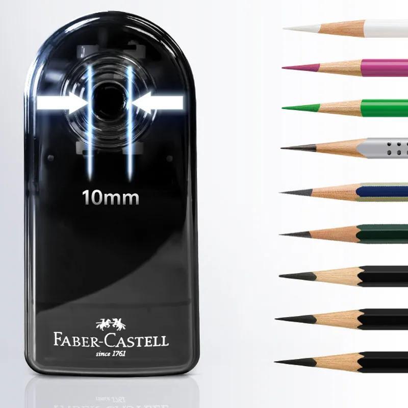 Faber Castell Artists Long Point Pencil Sharpener Manual Adjustable Pointsfor