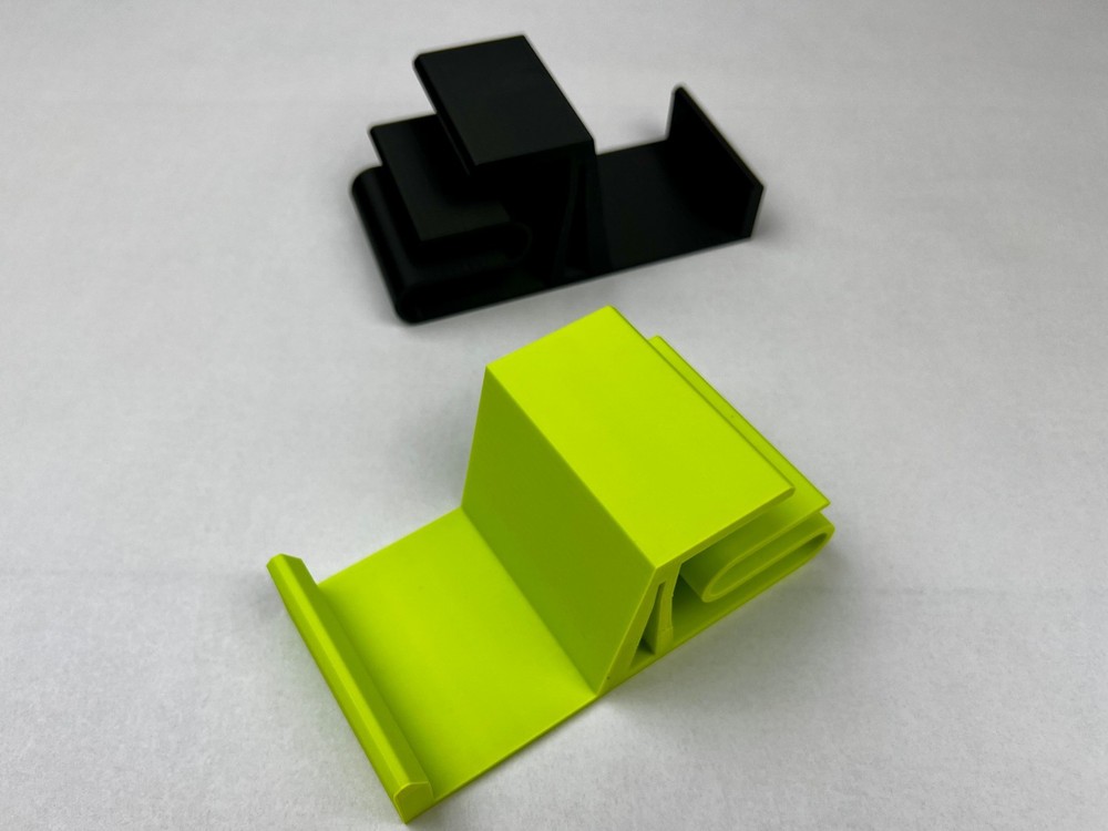 Bookshelf Display Clip 3D Printed Front-Facing Book Holder