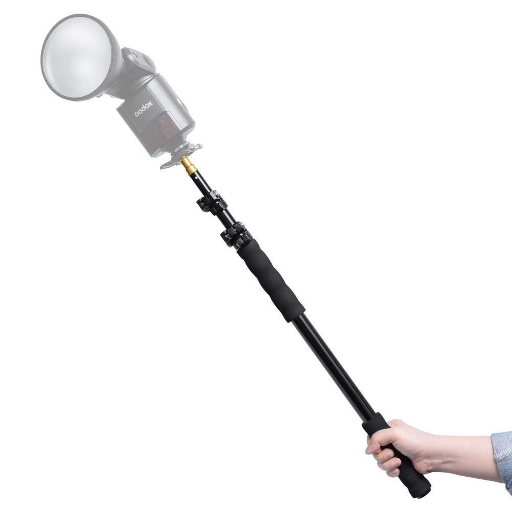 62" 158cm Handheld Portable Light Stand Pole Telescoping for Studio LED Panel...