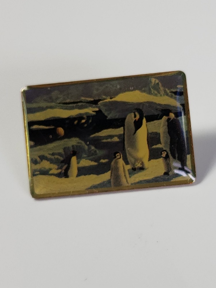 Penguins In The Artic Lapel Pin