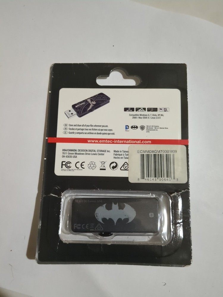 Emtec 8gb Flash Drive Usb 2.0 Joker