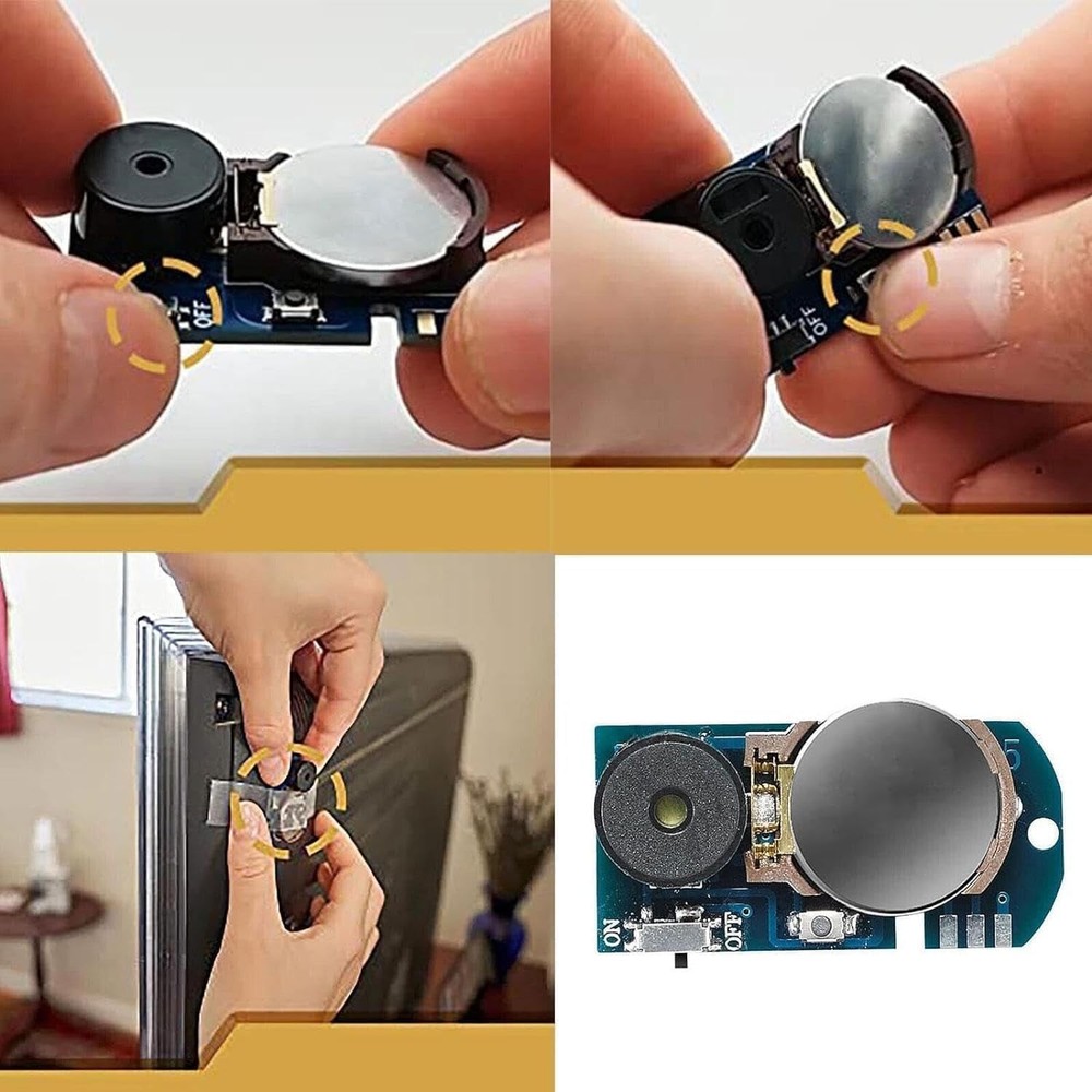 4 Pack Random Noise Maker, 3.0 Noise Maker Prank, Hidden Pranks Beeping Sever...