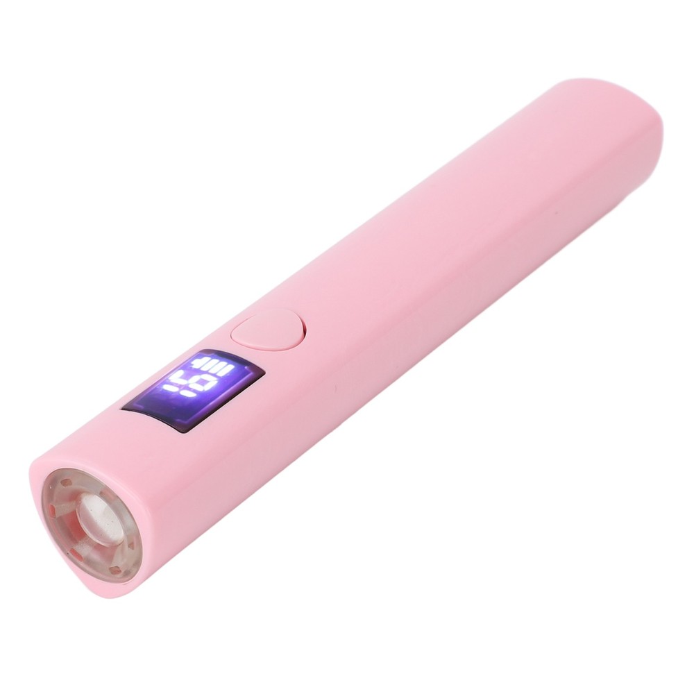 Handheld Gel Nails Light Linear Shape USB Rechargeable Small Display