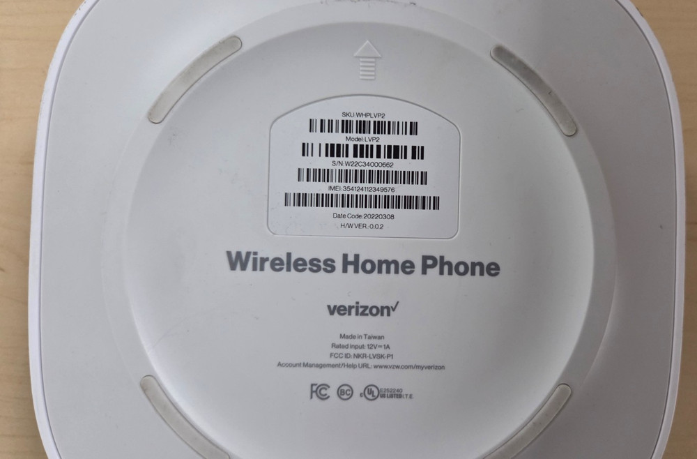 VERIZON Wireless Home Phone LVP2