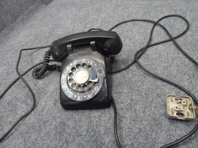 WESTERN ELECTRIC / BELL SYSTEM ROTARY PHONE – BLACK