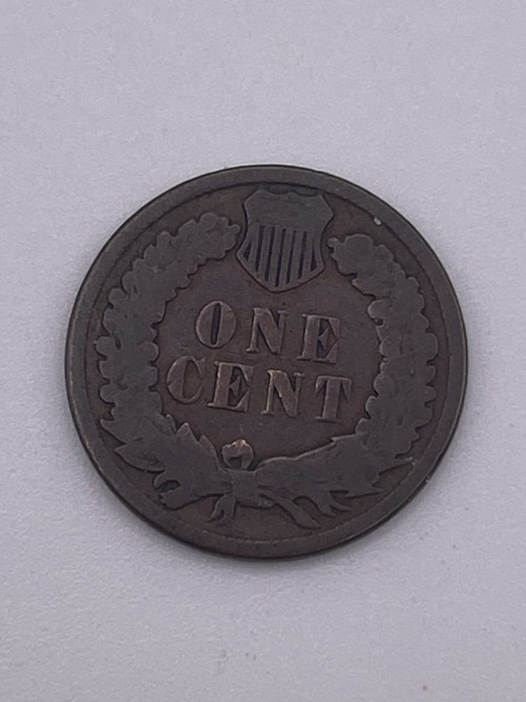 1887 Indian Head One Cent Coin