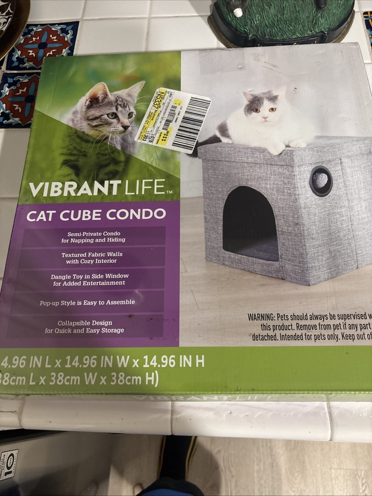 Cat Cube Condo, GRAY