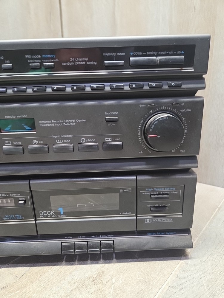Panasonic SA-H80 Tuner Cassette Control Amplifier. Tested And Works!