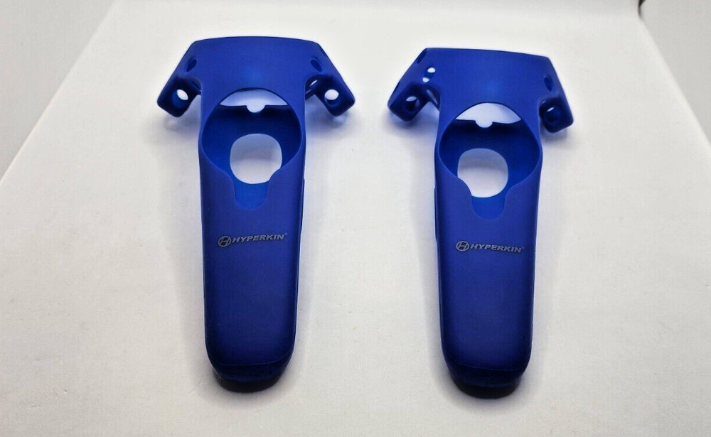 Hyperkin 2x Gel Shell Pair Controller Silicone Skin HTC Vive Pro Blue