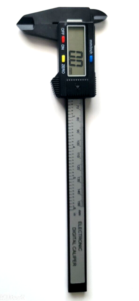 Digital Caliper 6" measuring tool ;Electronic micrometer caliper with large Lcd