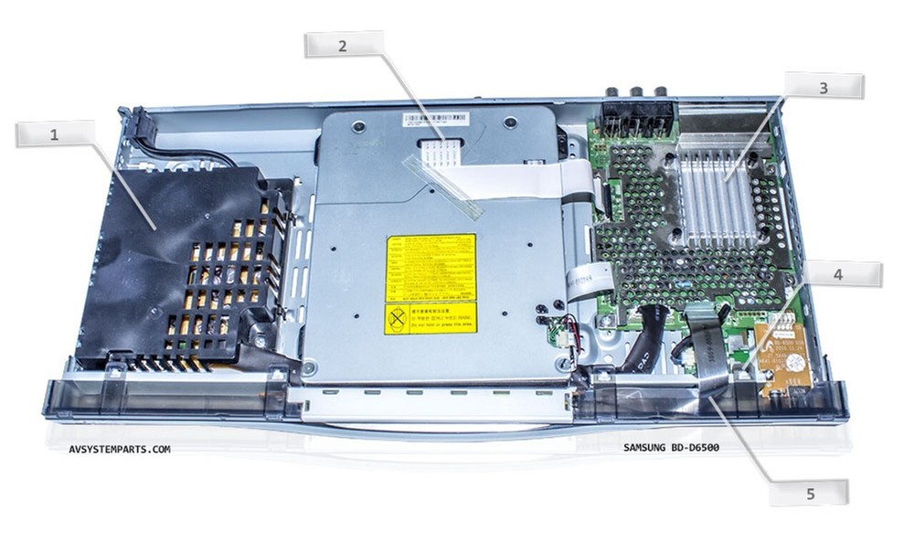 SAMSUNG BD-D6500 In-Dash BD Loader Deck BD-S7