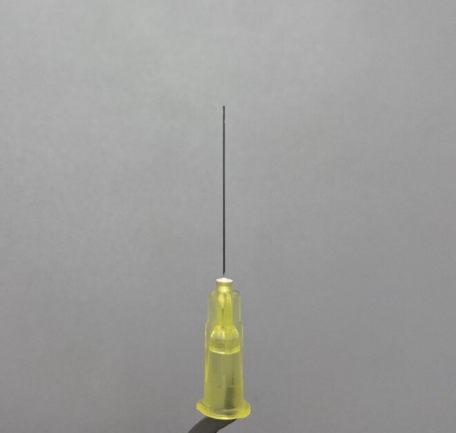 Dental Irrigation Needle Sterile Endodontic Irrigation Needle Tips Notched Tip
