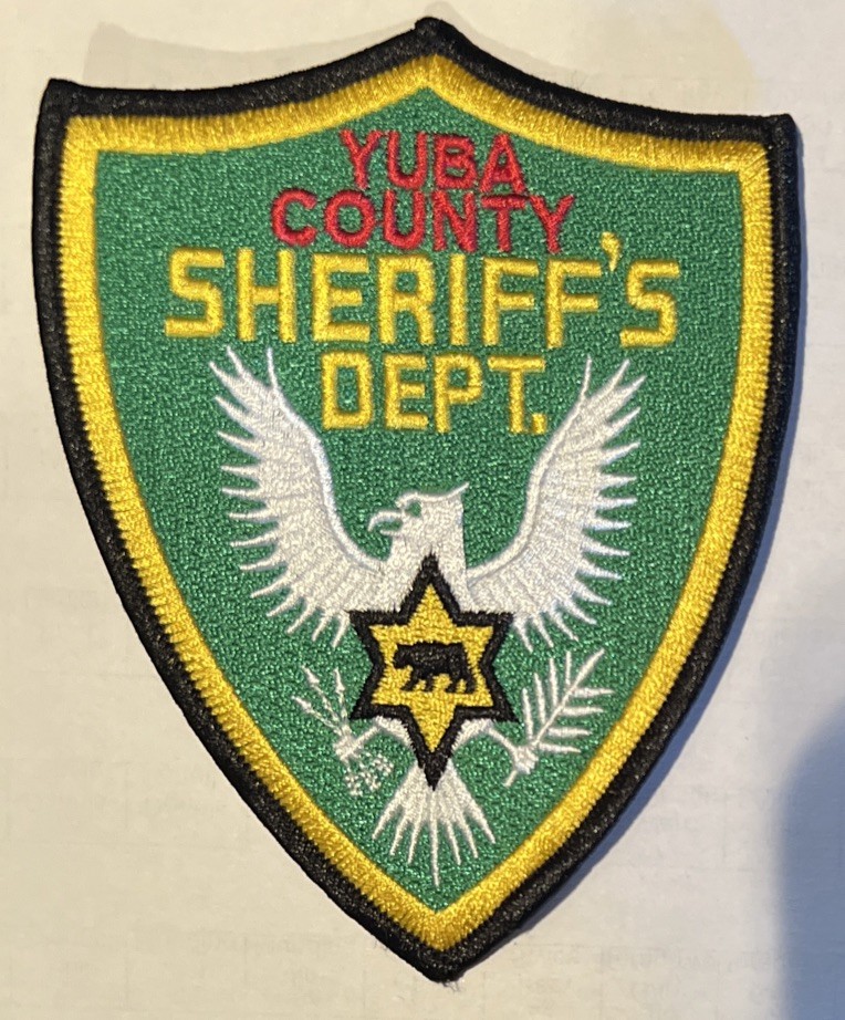 Yuba County California Sheriff Patch Mint