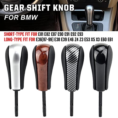 Short Type Black Car Automatic at Short Long Gear Stick Shift Black(Short Type)