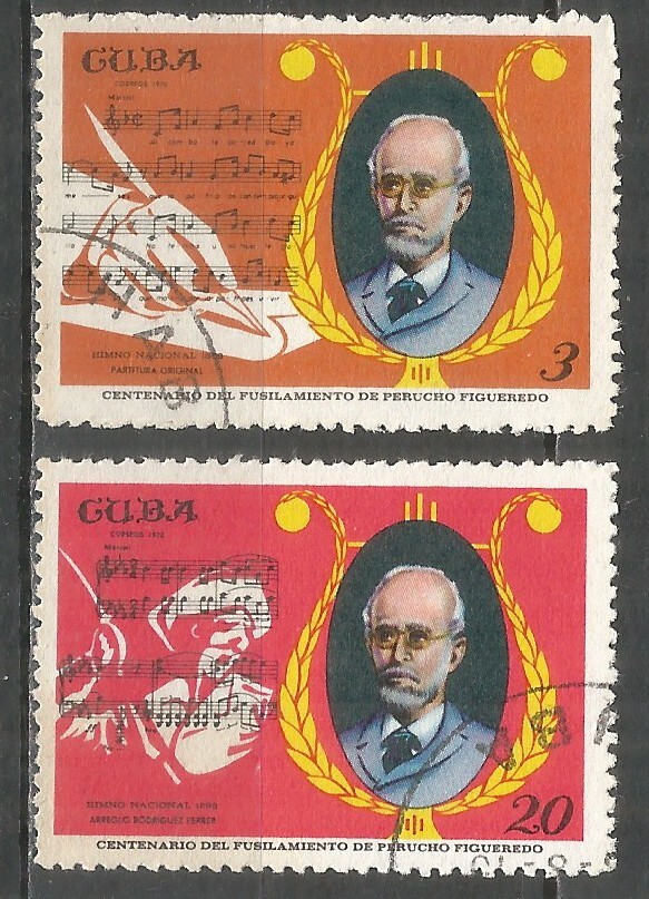 Caribbean 1970 year, used stamps set