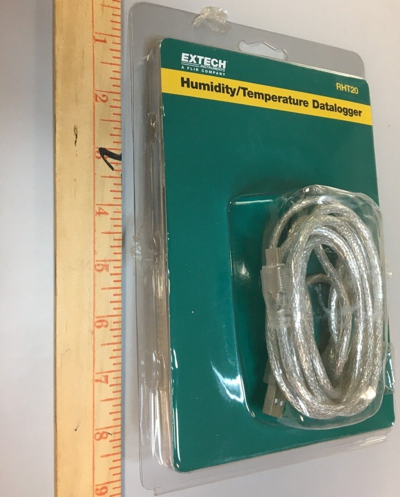 EXTECH RHT20 DATA LOGGER, TEMP & HUMIDITY DATALOGGER, COMPONENTS, READ ALL FIRST