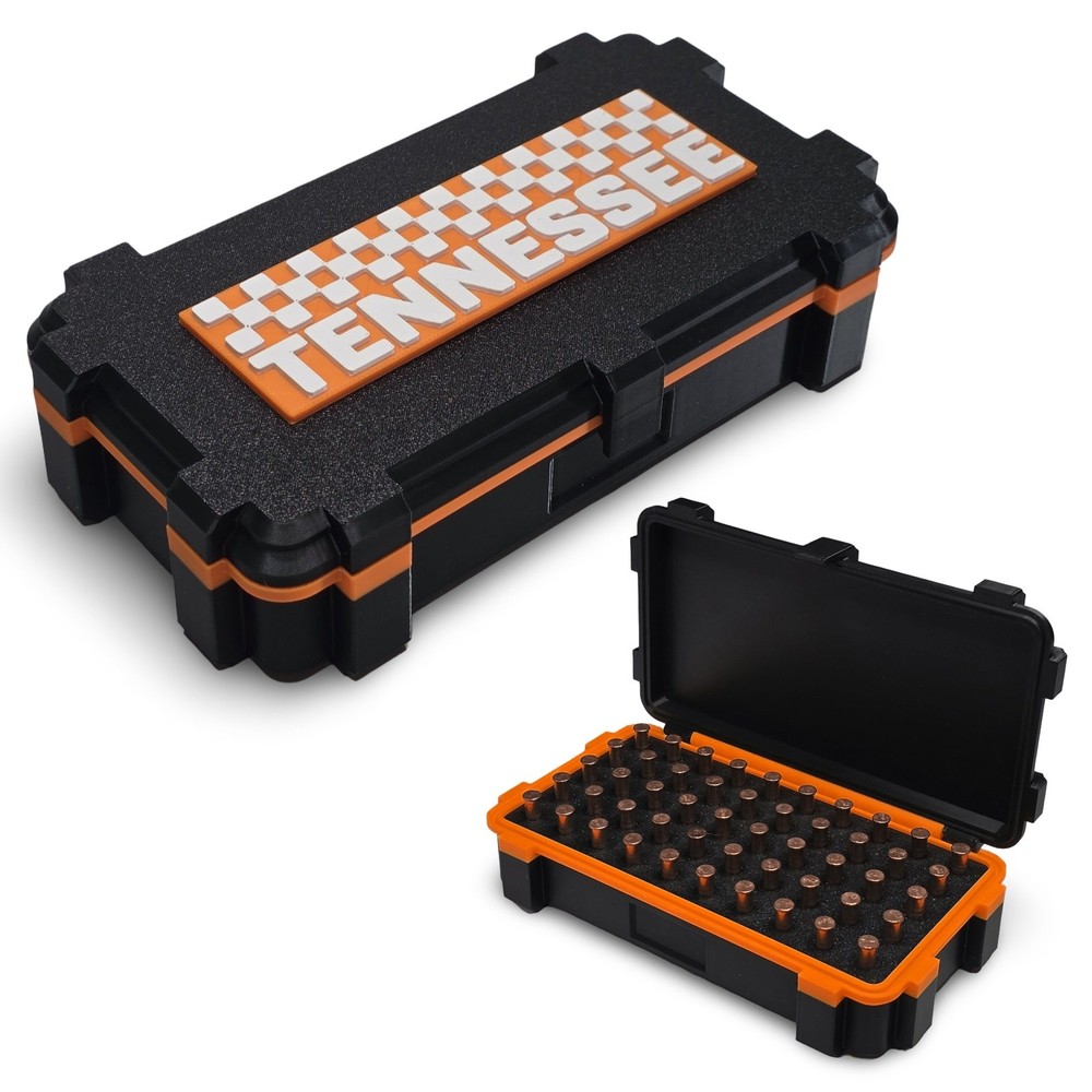 ⭐ CUSTOM 3D Printed Ammo Box | Personalized Logo & Color | ANY CALIBER!