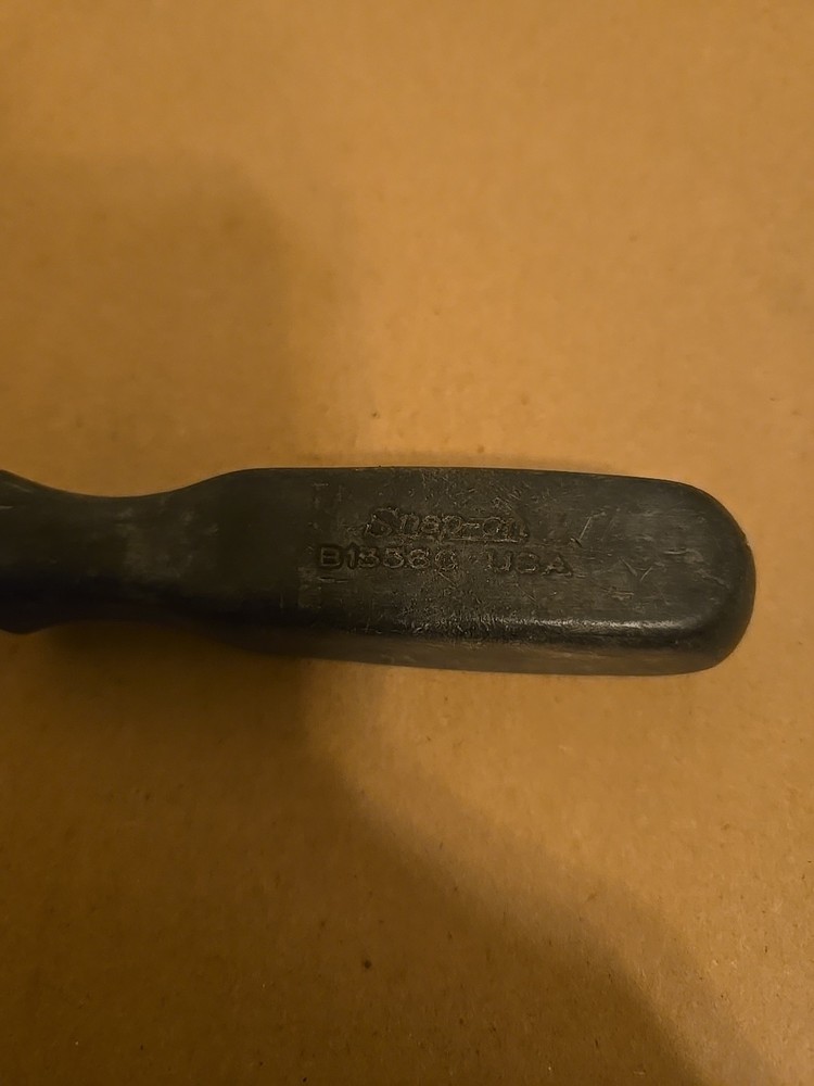 Snap On Brake Retainer Spring Tool Black Hard Handle USA B1356C