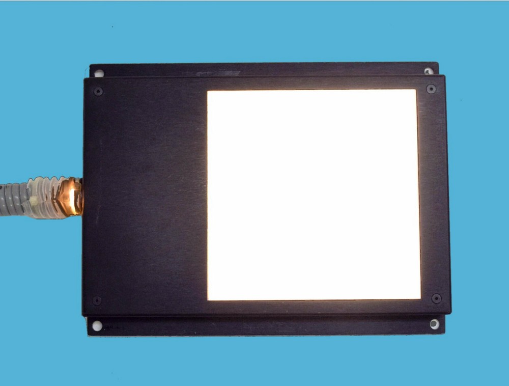Microscope back light panel / light block