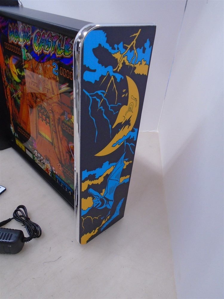 Zaccaria Magic Castle Pinball Head LED Display light box