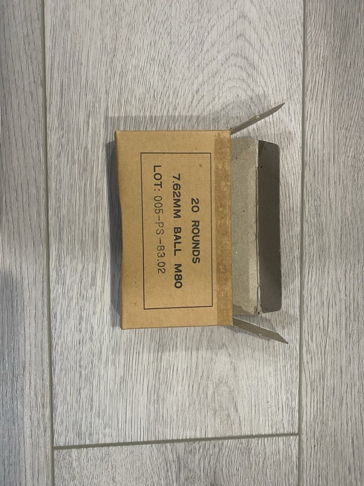 Vintage M80 Ammo Box