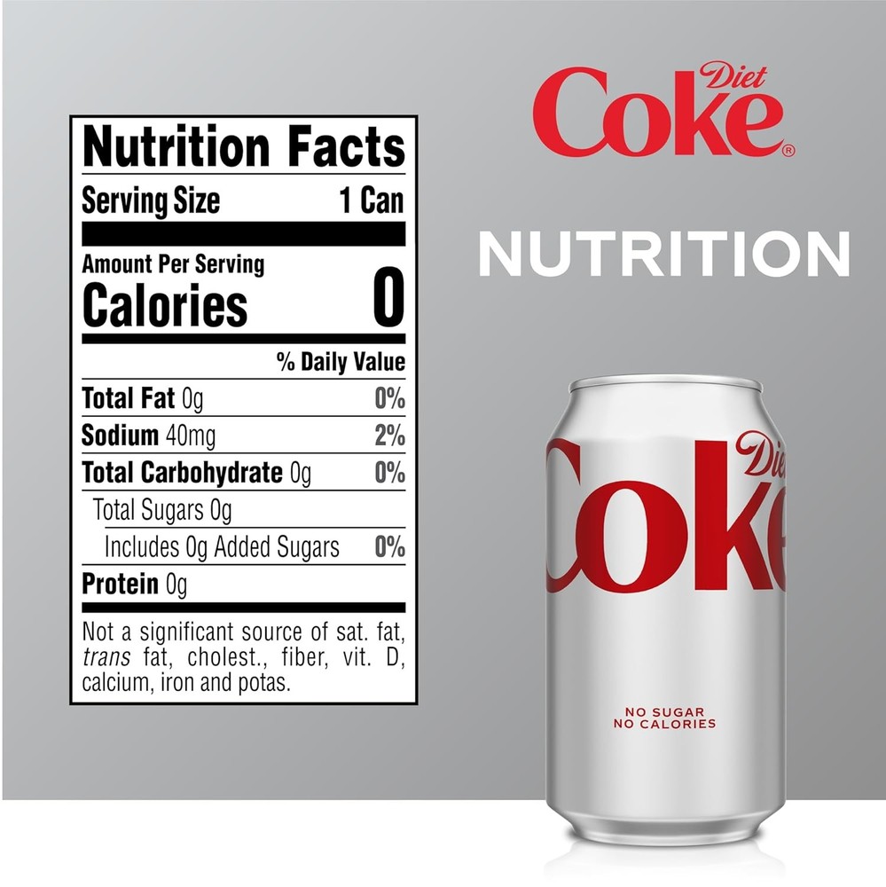 Diet Coke, 12 fl oz, 12 Pack (Package May Vary)