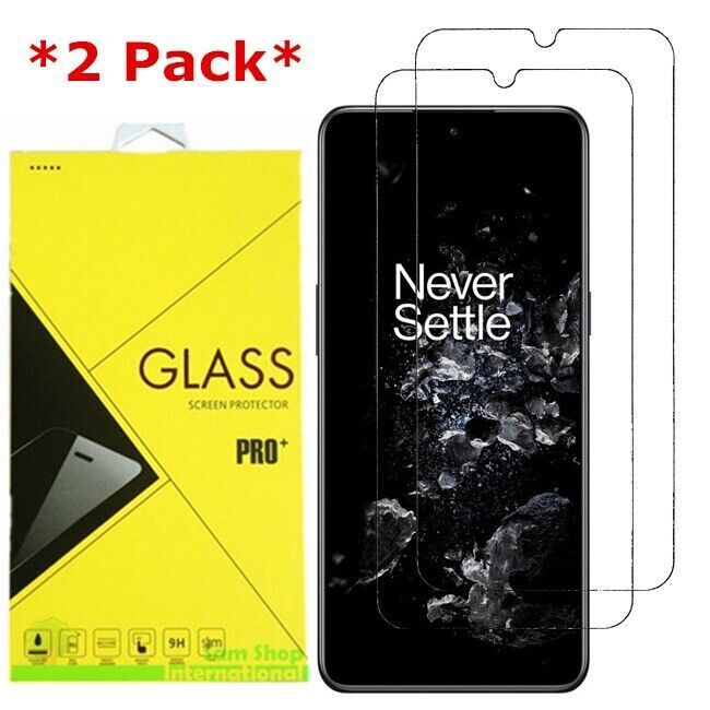 2Pack Premium Real Tempered Glass Screen Protector For ONEPLUS 10T 5G