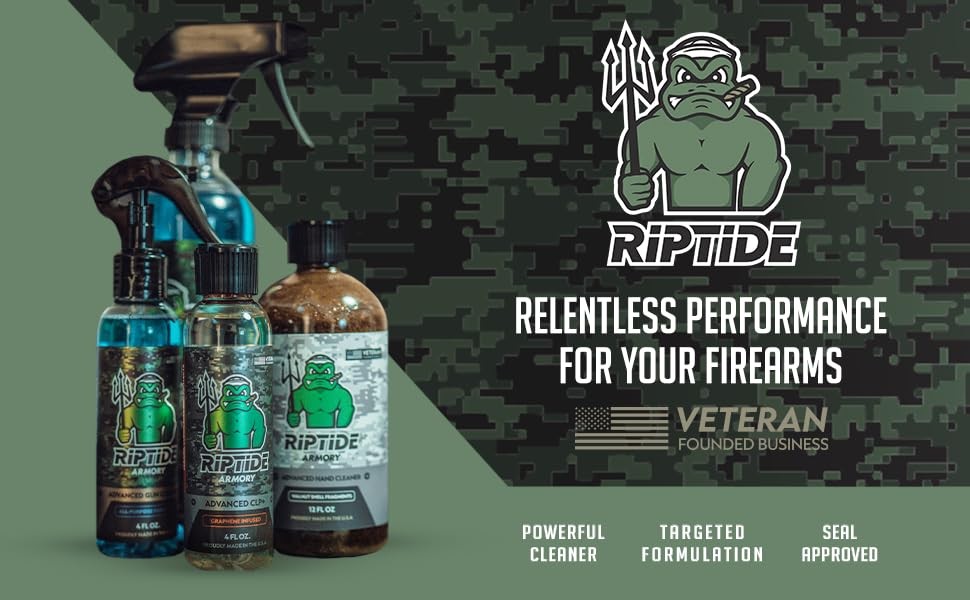 Riptide Armory Advanced Gun Cleaner 4oz - Carbon & Residue Remover