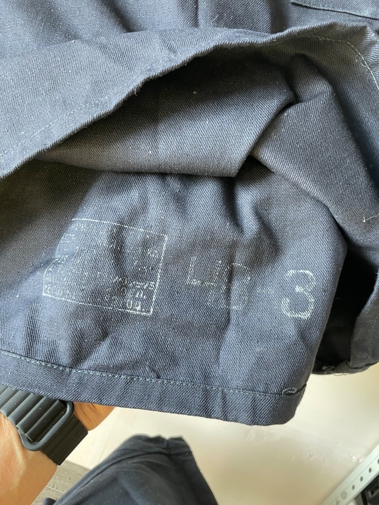 Russian PRISON UNIFORM robe BLUE jacket&pants size 48/3