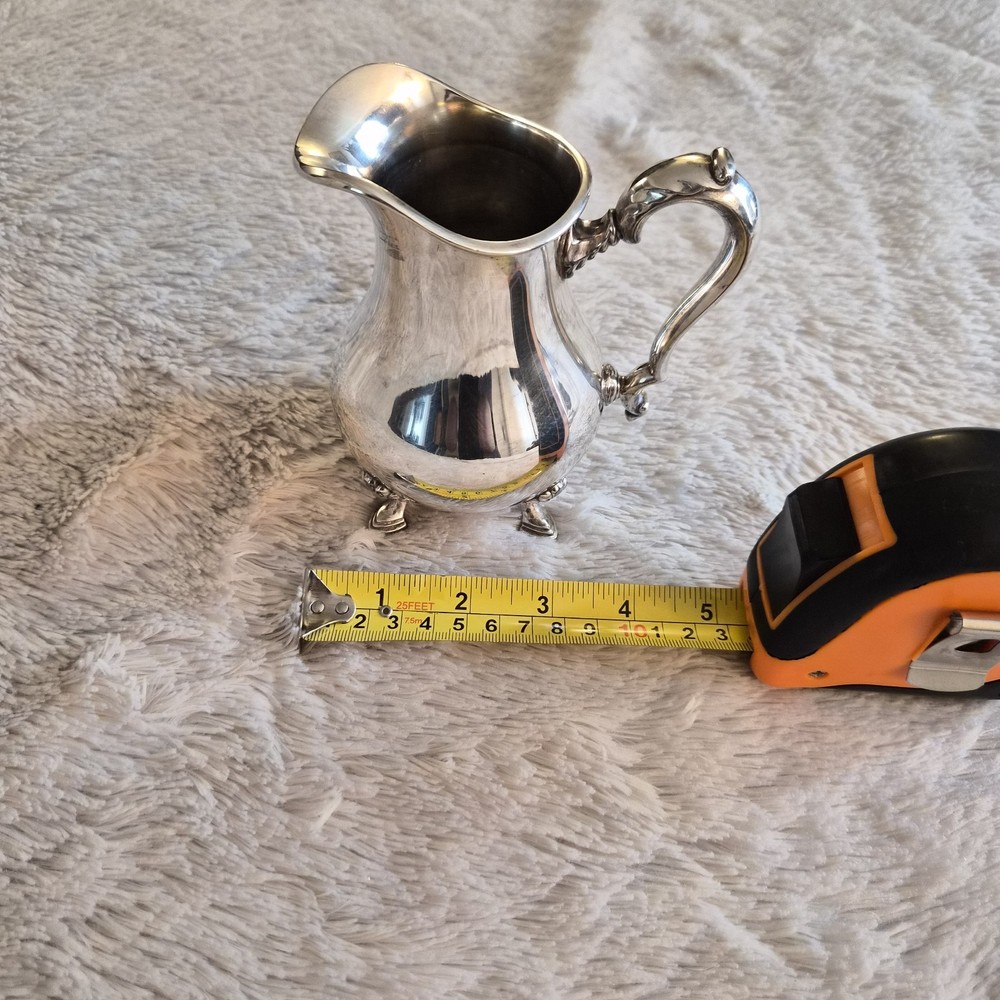 Vintage Silver Plate Creamer International Silver Co King George Pattern