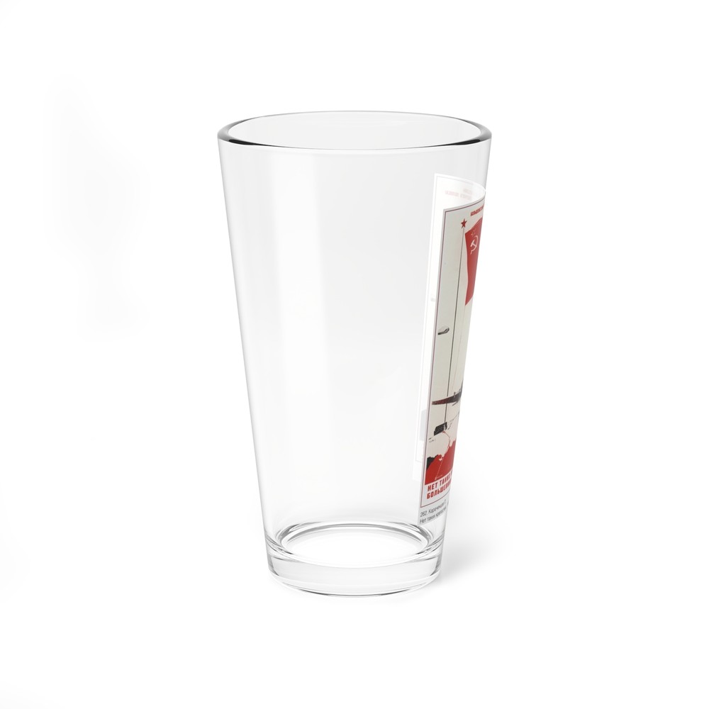 Soviet Era Poster 301 - Pint Glass 16oz