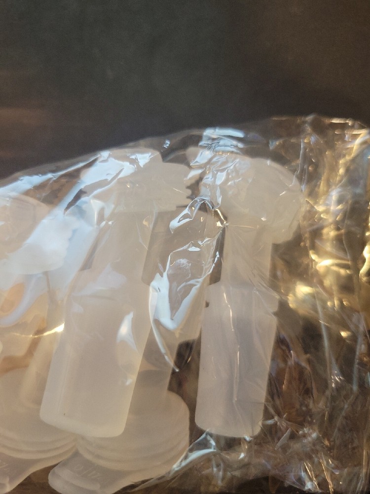 Kids Bottle Bite Valves, 8 Pack, White
