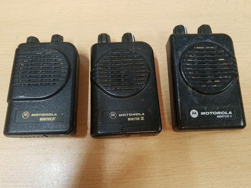 Motorola Minitor III / IV / V Pager Programming