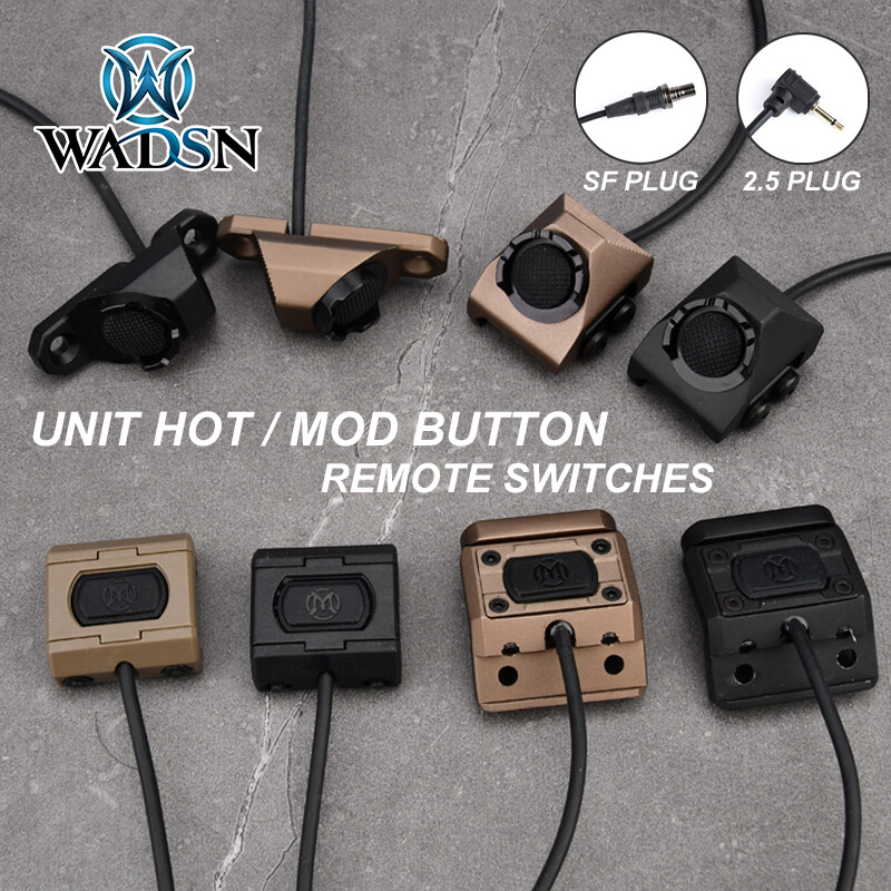 Hot Button Remote Switch Unity M-LOK Rail for Surefire M300 M600 Scout Light New