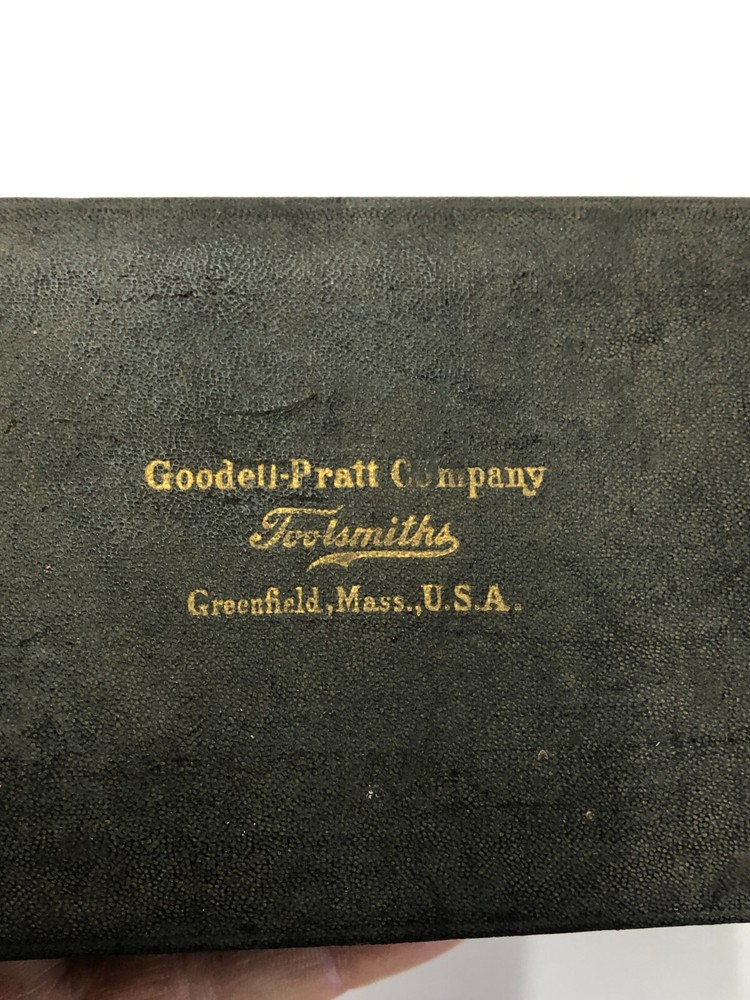 Goodell Pratt Company Depth Micrometer With Box