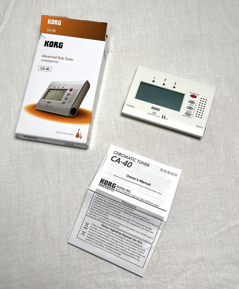 KORG Advanced Solo Tuner Chromatic Multi-Instrument CA-40