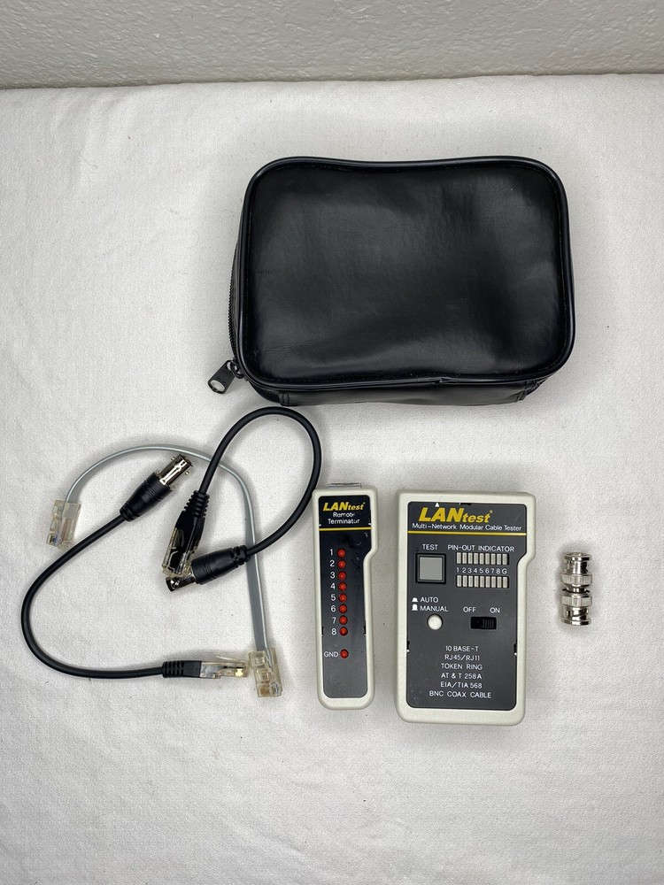 Network RJ45/RJ11 telephone Modem cable tester