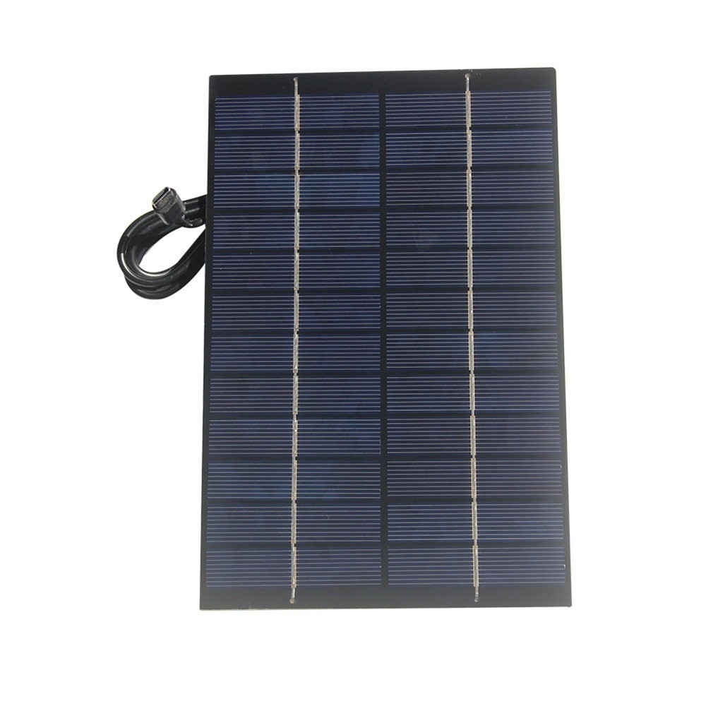 Compact 4 2W Solar Charging Panel 12 Volt for Outdoor Security Cameras