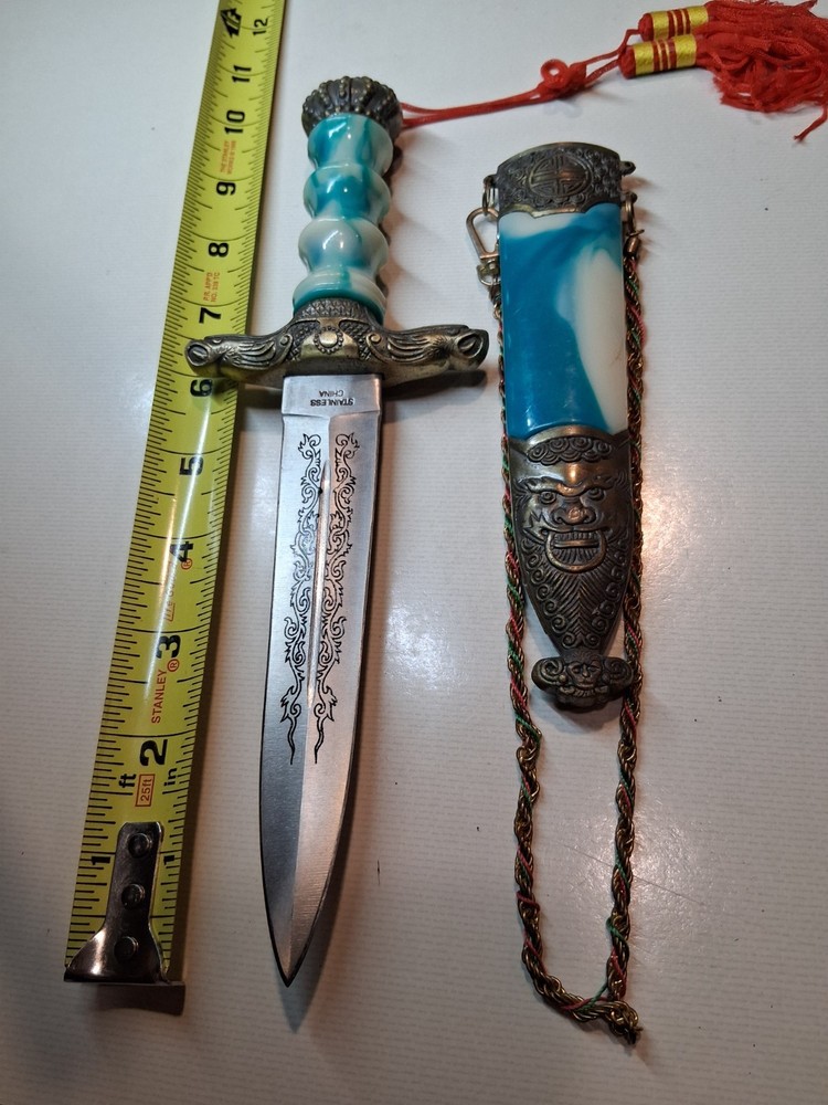 decorative 6" dagger stainless china